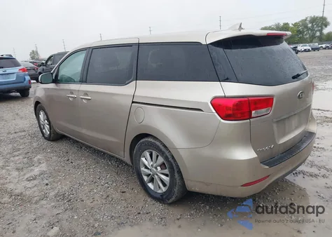 2017 Kia Sedona Lx из США, поврежденный, VIN KNDMB5C13H6231948